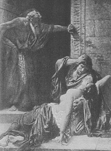 concubine in Judges 19